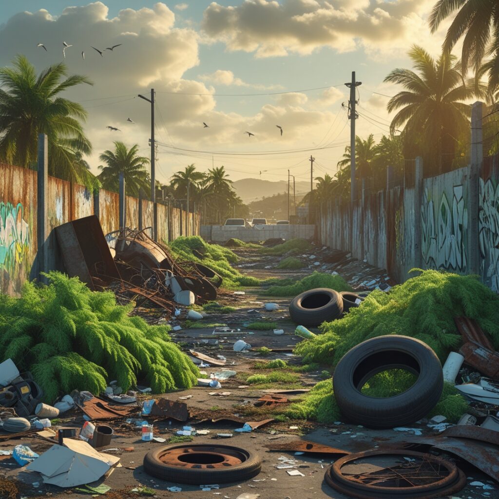 Limpieza de terrenos baldíos en Costa Rica por jardineros de costa rica